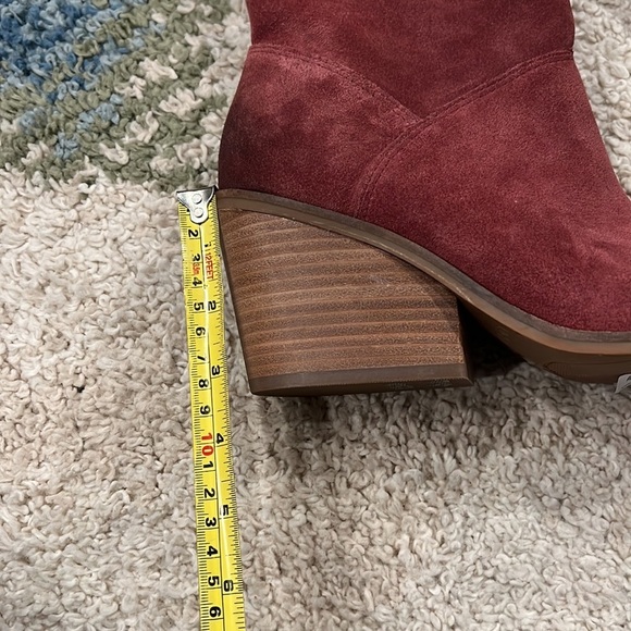 Lucky Brand Sarey boot maroon NWT - Picture 10 of 10